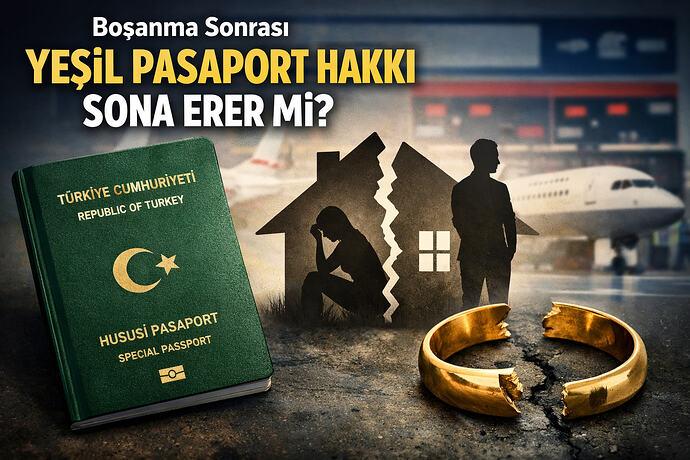 Boşanma Sonrası Yeşil Pasaport Kullanılabilir mi Güncel Hukuki Durum